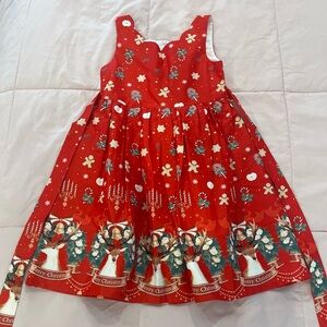 Festive Red Christmas Dress.